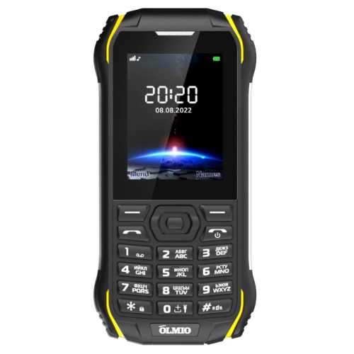 Моб.телефон Olmio X05 Black-Yellow Моб.телефон Olmio X05 Black-Yellow