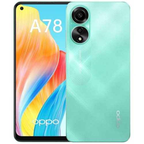Смартфон OPPO A78 8/128GB Agua Green Смартфон OPPO A78 8/128GB Agua Green