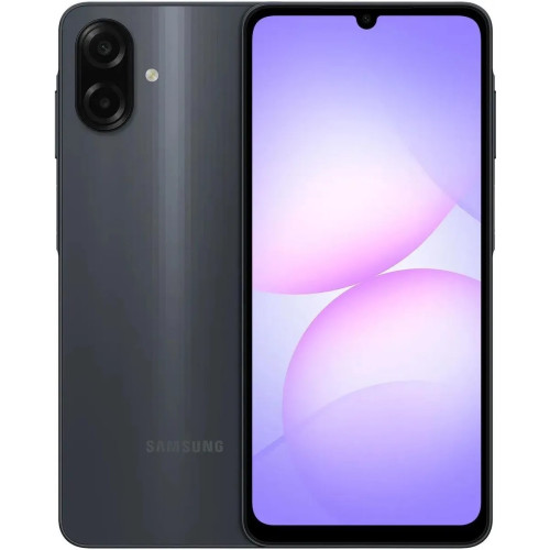 Смартфон A075/Galaxy A07 4/128GB Samsung Black RU