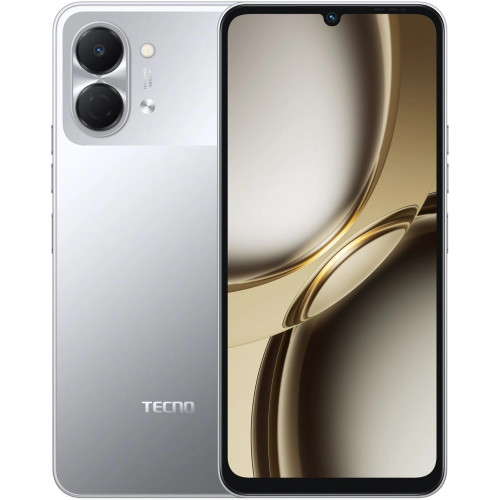 Смартфон Tecno Spark Go 3 4/64GB Titanium Gray Смартфон Tecno Spark Go 3 4/64GB Titanium Gray