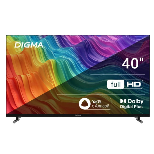 Телевизор Digma DM-LED40SBB33 (YaOS)