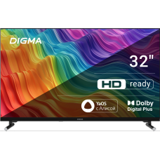 Телевизор Digma DM-LED32SBB32(YaOS)