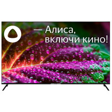 Телевизор Hyundai H-LED43BU7003 черный (YaOS)