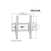 Кронштейн Baff HN 26-65L наклон