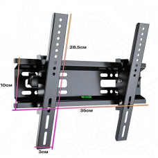 Кронштейн Eltronic Max 15"-42" настен. наклон