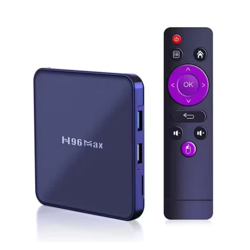 Smart TV H96 Max V12 4/64Gb(Android 12, RockChip RK3318, 2.4/5Ghz, DDR4)