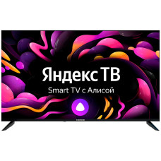 Телевизор StarWind SW-LED50UG403 черный (YaOS)