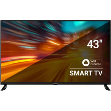 Телевизор SunWind SUN-LED43XU400 черный (YaOS)
