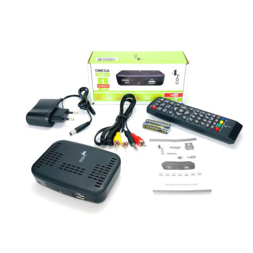 ТВ-Тюнер DVB-T2 4you Omega ТВ-Тюнер DVB-T2 4you Omega