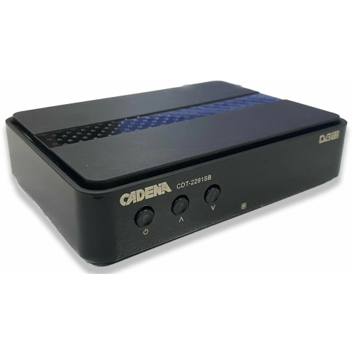 ТВ-Тюнер DVB-T2 Cadena CDT-2291SB ТВ-Тюнер DVB-T2 Cadena CDT-2291SB