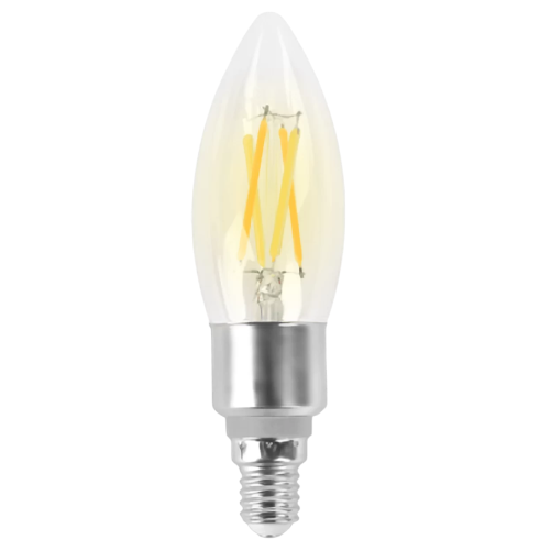 Умная светодиодная филаментная лампа GEOZON FL-02 transparent/прозрачный E14