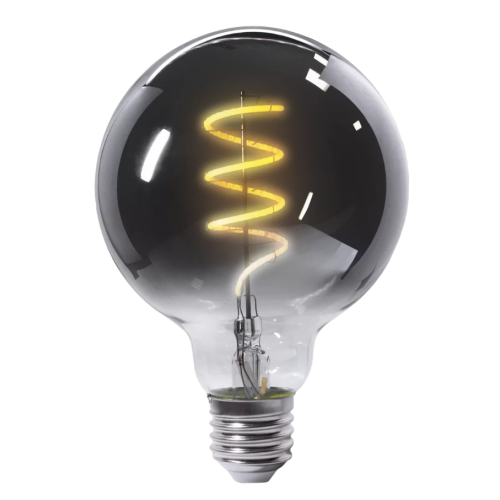 Умная светодиодная филаментная лампа GEOZON FL-05 matt/матовы, RGB/E27/G95