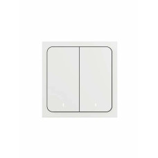 Беспров. выключатель Яндекс Zigbee YNDX-00532(2 клавиши) White Беспров. выключатель Яндекс Zigbee YNDX-00532(2 клавиши) White