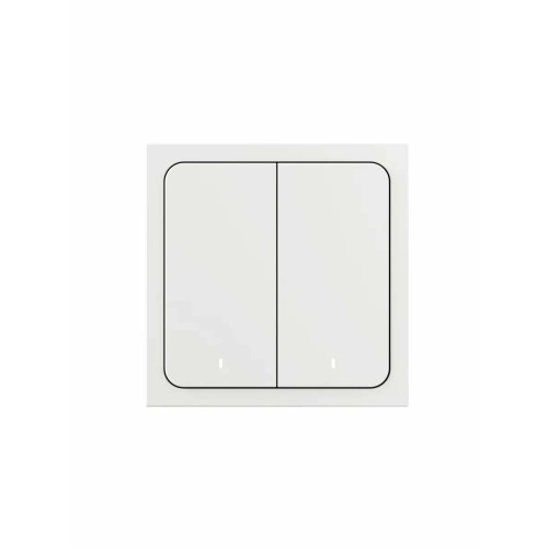 Беспров. выключатель Яндекс Zigbee YNDX-00532(2 клавиши) White