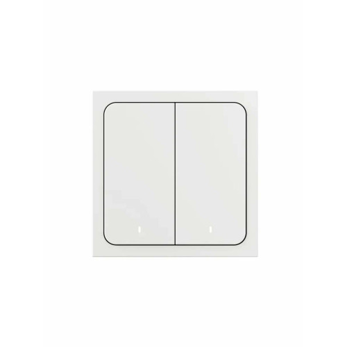 Беспров. выключатель Яндекс Zigbee YNDX-00535(2 клавиши) White