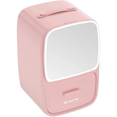 Мини-холодильник для косметики Xiaomi MOYU Magic mirror 220V 18.8L (HL-02M) Pink