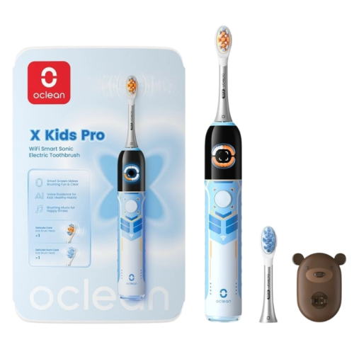 Эл. зубная щётка Oclean X Kids Pro Голубой (K5600) Эл. зубная щётка Oclean X Kids Pro Голубой (K5600)
