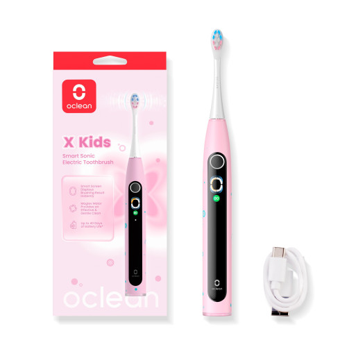 Эл. зубная щётка Oclean X Kids Розовый (N1801)