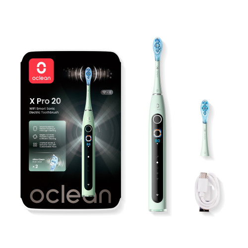 Эл. зубная щётка Oclean X Pro 20 Зеленый (N1804)