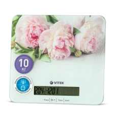 Весы кухонные Vitek VT-2414 (MC) цветы