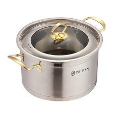 Кастрюля ZEIDAN Z-501058 Gold 3.2л