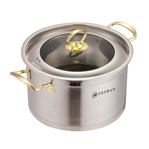 Кастрюля ZEIDAN Z-501058 Gold 3.2л
