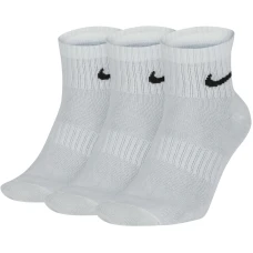 Носки Nike Everyday Lightweight Ankle Sock 3P белый (Размер L/41-45)