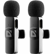 Микрофон петличный Talky-138 wrls, 2шт,черный ( на прищепке)