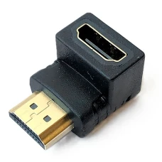 Адаптер DeTech HDMI AM-AF 90 градусов угловой