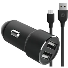 АЗУ Unico 2USB 2.4A+microUSB