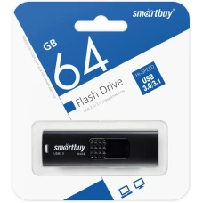 Флэш-драйвы SmartBuy USB 3.0 64GB Fashion Black