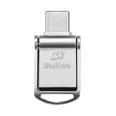 Флэш-драйв Stelfors USB 3,0 16GB  (Type-C&Type-A)104 серия (метал)