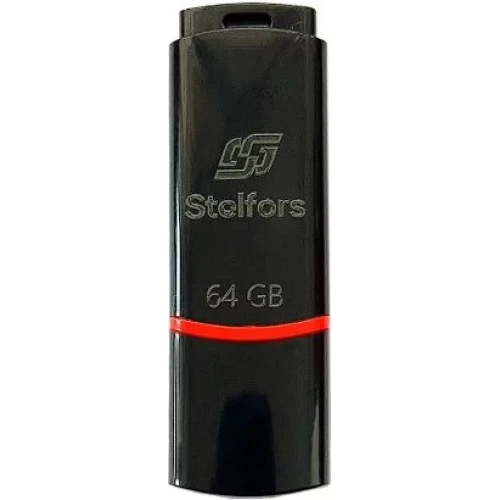 Флэш-драйв Stelfors USB 64GB Classic черный
