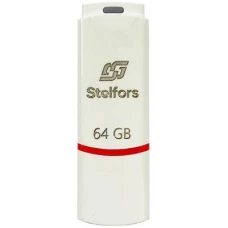 Флэш-драйв Stelfors USB 64GB Classic белый
