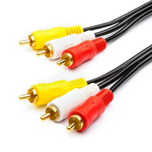 Кабель ATCOM Audio-Video 3RCA(m) 3RCA(m) 1.5m Кабель ATCOM Audio-Video 3RCA(m) 3RCA(m) 1.5m