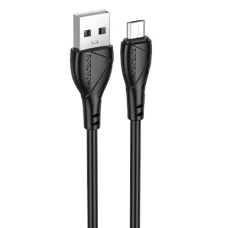 Кабель Borofone BX121 Micro 1m black