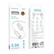 Кабель Borofone BX112 Type-C 1m white