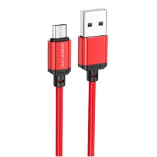 Кабель Borofone BX87 Micro 2.4A 1m red