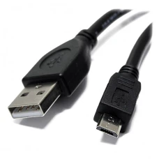 Кабель De Tech USB 2.0 AM - micro 0,8м black