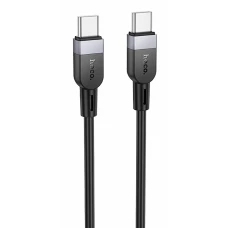 Кабель Hoco X109 Type-C/Type-C 2m 60W силикон black