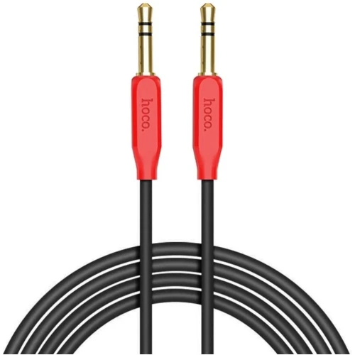 Кабель AUX UPA11 1m HOCO black Кабель AUX UPA11 1m HOCO black