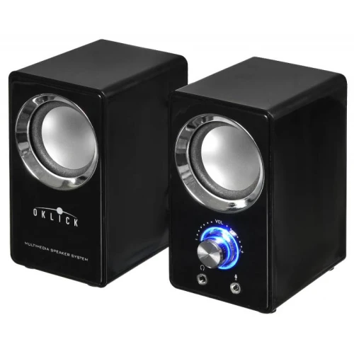 Колонки Oklick OK-116 2.0 черный 6Вт 315691 Колонки Oklick OK-116 2.0 черный 6Вт 315691