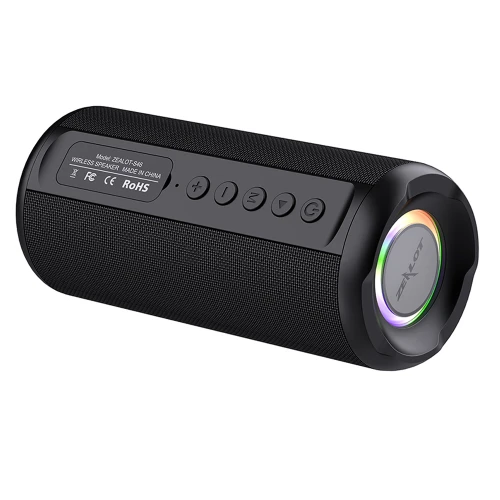 Колонка bluetooth Zealot S46 черный