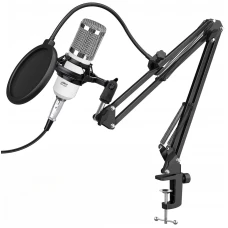 Конденсаторный микрофон Набор studio BM800 JBH белый/серебро