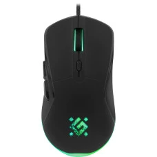 Мышь игр Defender Arga GM-049 черн,радуж,6кн,3600dpi,+ковер