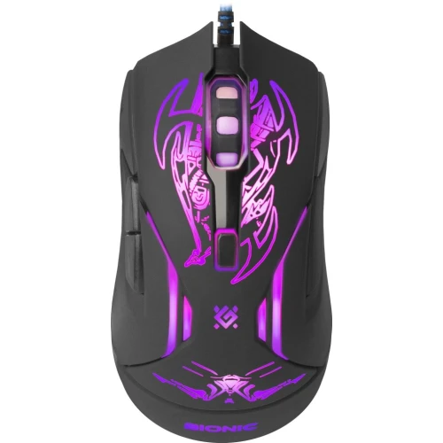 Мышь игр Defender Bionic GM-250L опт, 6кн(52250) Мышь игр Defender Bionic GM-250L опт, 6кн(52250)