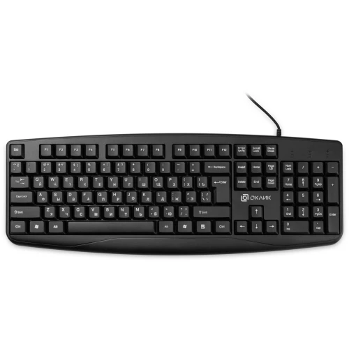 Клавиатура Oklick 105M черный USB (1678092) Клавиатура Oklick 105M черный USB (1678092)