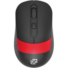 Мышь беспр Oklick 310MW Black/red