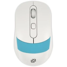 Мышь беспр Oklick 310MW White/blue