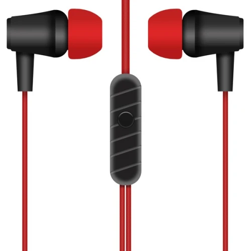 Наушники Krutoff HF-X61 красные (пакет)